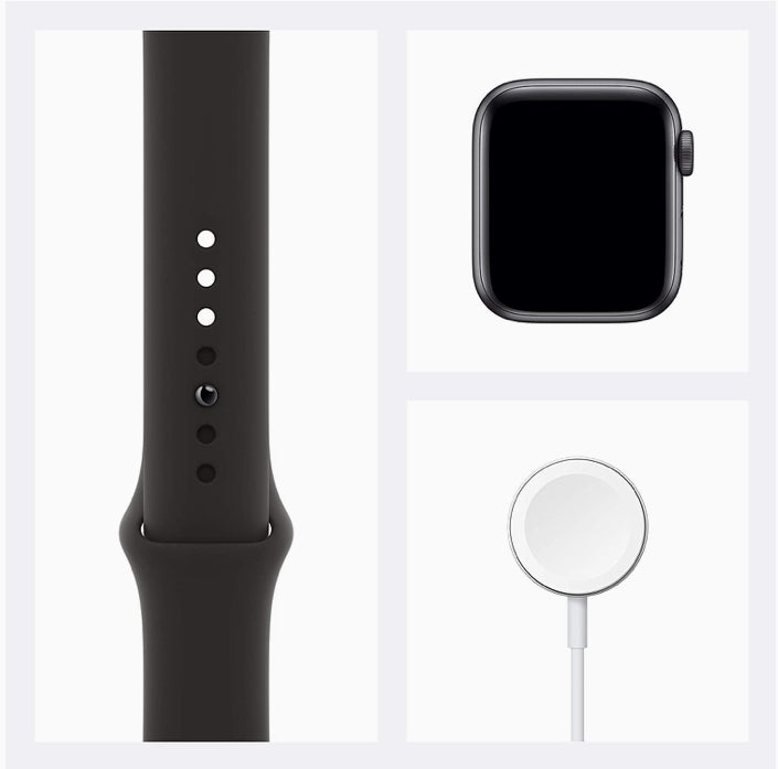 (Newly Sealed Box) Apple Watch SE 2021 40mm or 44mm (GPS) Space Gray Aluminum Case with Midnight Sport Band (Model A2352) - Super Savings Technologies Co.,LTD (Newly Sealed Box) Apple Watch SE 2021 40mm or 44mm (GPS) Space Gray Aluminum Case with Midnight Sport Band (Model A2352) - Super Savings Technologies Co.,LTD